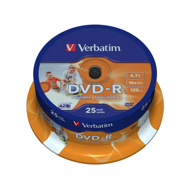 Verbatim 43538 tuščias DVD 4.7 GB DVD-R 25 vnt.