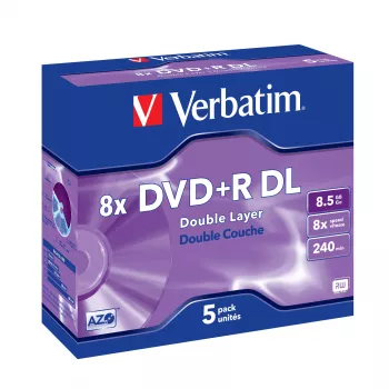 DVD+R DL Verbatim VB-DPD55JC 8,5 GB 5 vnt.