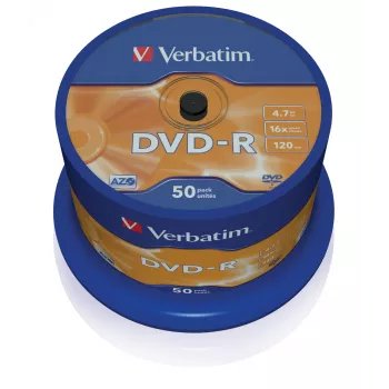 Verbatim DVD-R Matt Sidabrinė 4,7 GB 50 vnt.