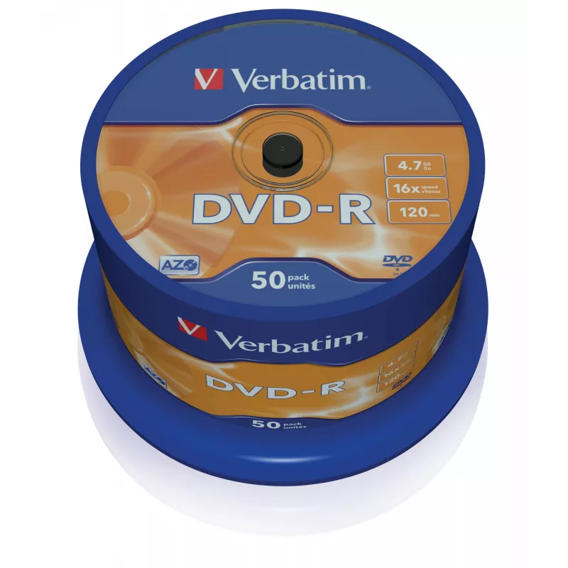 Verbatim DVD-R Matt Sidabrinė 4,7 GB 50 vnt.