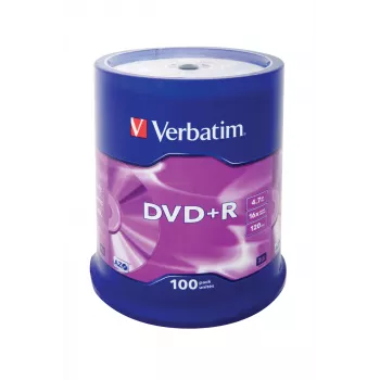 Verbatim DVD+R Matt Sidabrinė 4.7 GB 100 vnt.