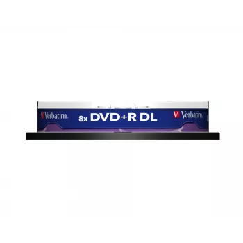 Verbatim VB-DPD55S1, DVD+R DL, 120 mm, Verpstė, 10 vnt., 8,5 GB