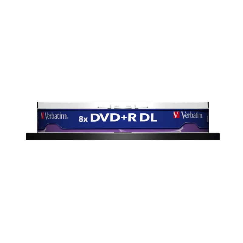 Verbatim VB-DPD55S1, DVD+R DL, 120 mm, Verpstė, 10 vnt., 8,5 GB