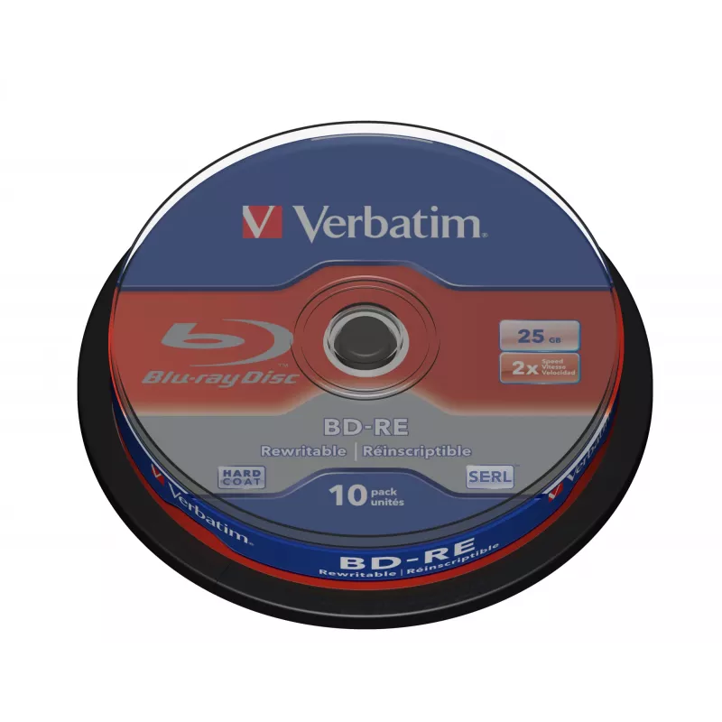“Verbatim BD-RE SL 25GB 2x 10 Pack Spindle 10 vnt.”