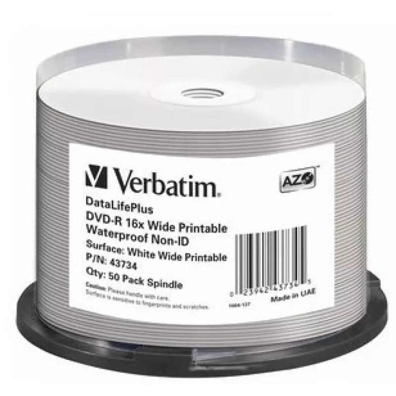 Verbatim DataLifePlus 4.7 GB DVD-R 50 vnt.