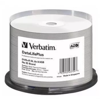 Verbatim DataLifePlus 8,5 GB DVD+R DL 50 vnt.