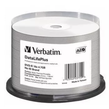 Verbatim DataLifePlus 4,7 GB DVD-R 50 vnt.