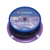 Verbatim DVD+R Double Layer 8x Matt Sidabrinė 25pk Spindle
