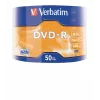 Verbatim DVD-R Matinis sidabrinis 50 vnt. pakuotė ant suklio