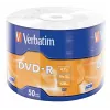 Verbatim DVD-R Matinis sidabrinis 50 vnt. pakuotė ant suklio