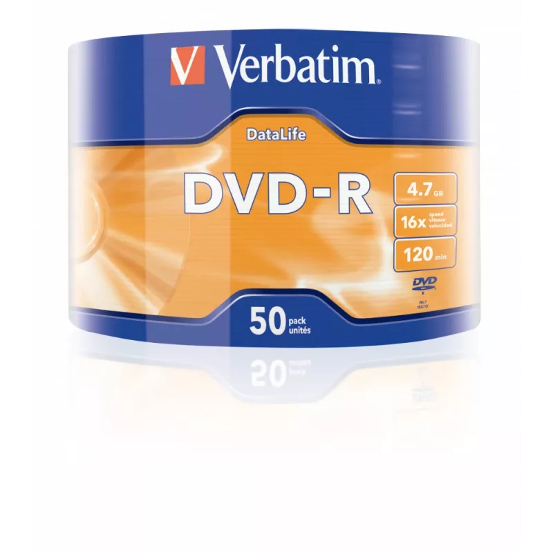 Verbatim 43791 tuščias DVD 4.7 GB DVD-R 50 vnt.