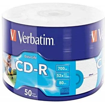 Verbatim 50x CD-R 700 MB 52x 50 vnt.