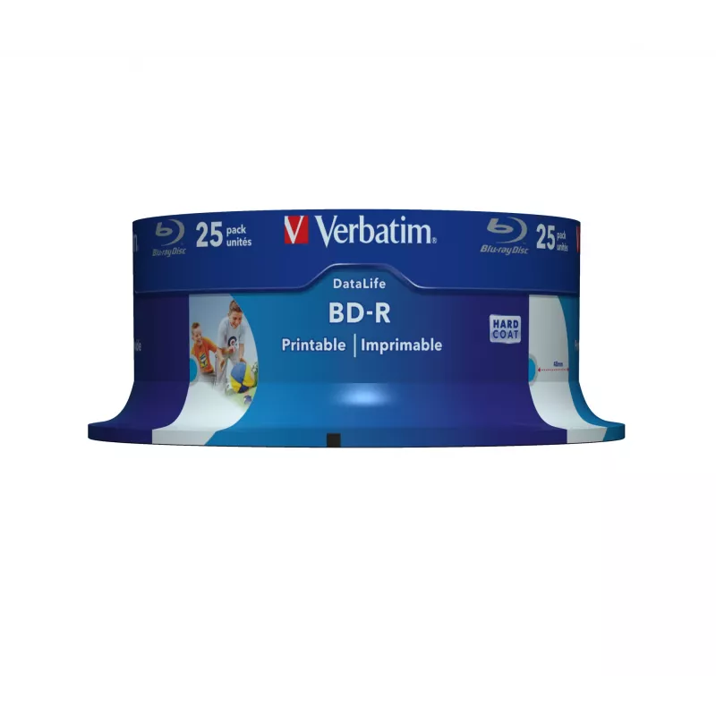 Verbatim 43811 tuščias Blu-Ray diskas BD-R 25 GB 25 vnt.