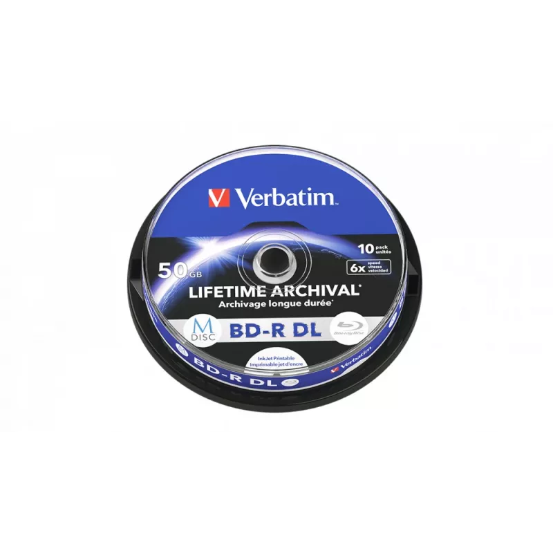 BD-R DL Verbatim MDISC 50 GB 10 vnt. 6x