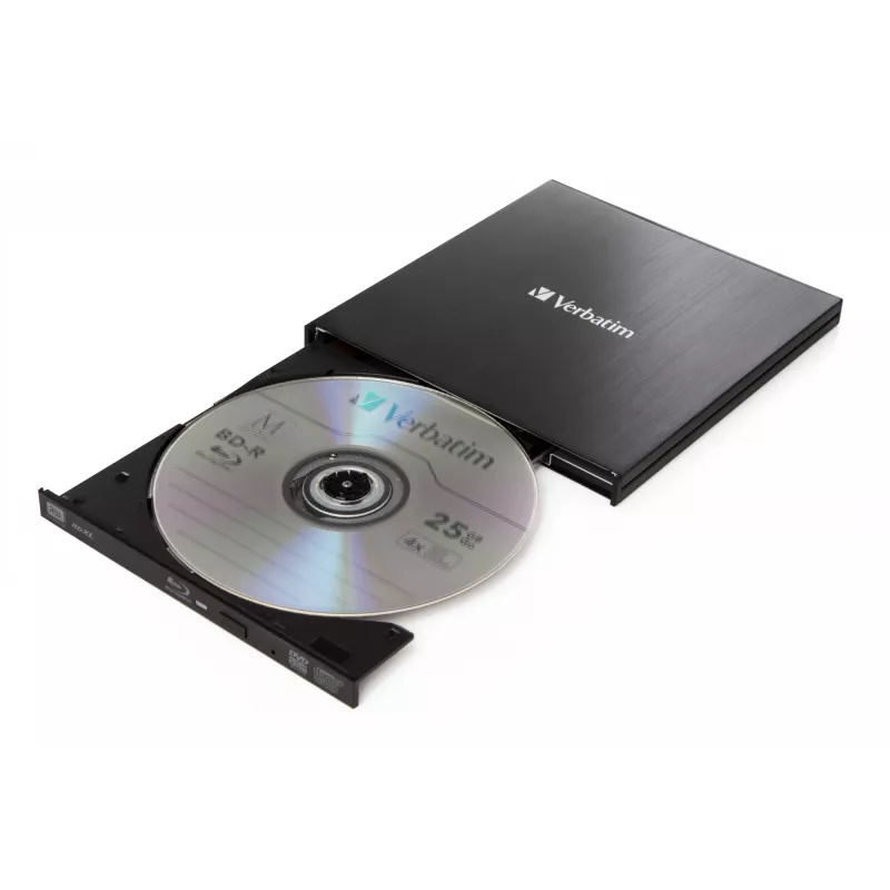 Išorinis plonas optinis diskų įrenginys Blu-Ray RW Verbatim 43890