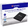 Išorinis plonas optinis diskų įrenginys Blu-Ray RW Verbatim 43890
