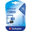 MicroSDHC Verbatim Premium 16 GB Class 10 juoda 44010