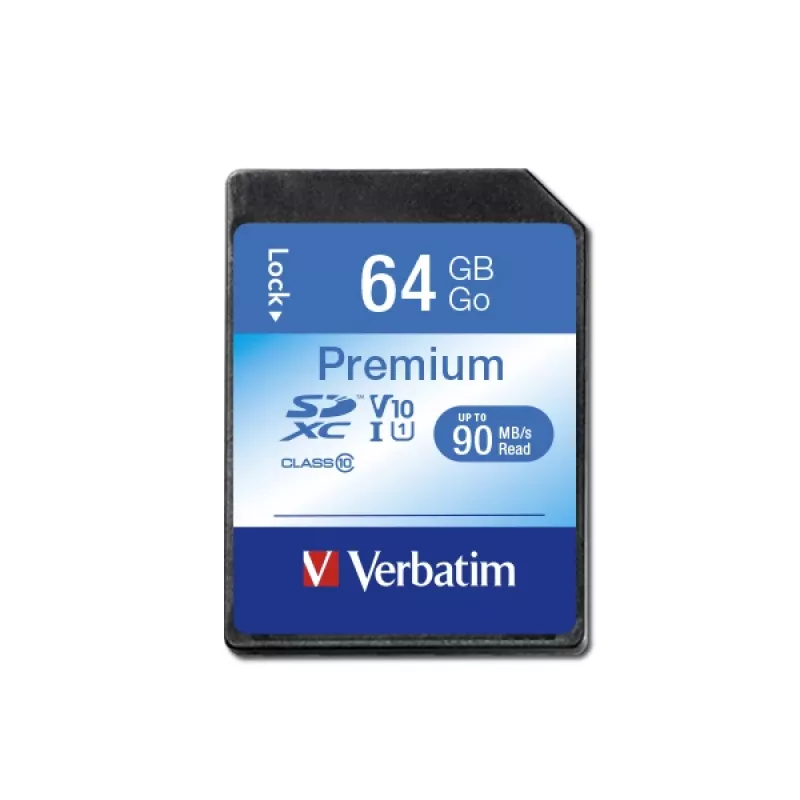 „Verbatim“ 64 GB SDXC atminties kortelė VB-SDXC10