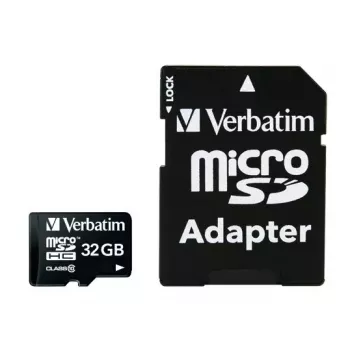 “Flash” atmintis Verbatim Premium 32GB MicroSDHC Class 10 44083