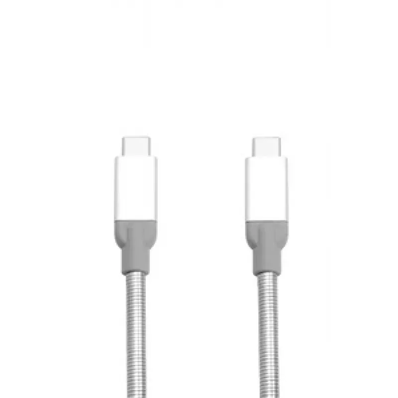 Verbatim USB-C į USB-C nerūdijančio plieno sinchronizavimo ir įkrovimo laidas USB 3.1 GEN 2 30cm