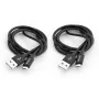 Verbatim 48874 USB laidas USB 3.2 Gen 1 (3.1 Gen 1) 1 m Micro-USB A USB A Juoda