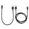 Verbatim 48875 USB laidas USB 3.2 Gen 1 (3.1 Gen 1) 1 m Micro-USB A USB A Juodas