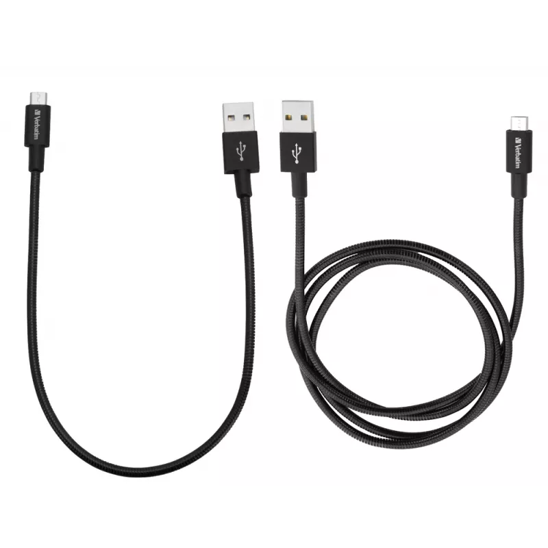 Verbatim 48875 USB laidas USB 3.2 Gen 1 (3.1 Gen 1) 1 m Micro-USB A USB A Juodas