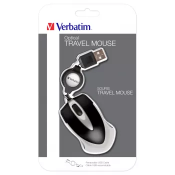 Pelė Verbatim Go Mini optinė kelioninė USB Type-A