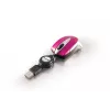 Verbatim Go Mini pelė, biuro, USB Type-A, optinė, 1000 DPI