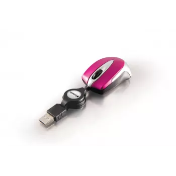 Verbatim Go Mini pelė, biuro, USB Type-A, optinė, 1000 DPI