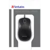 Verbatim 49024 pelė dešiniarankiams USB Type-A optinė 1000 DPI
