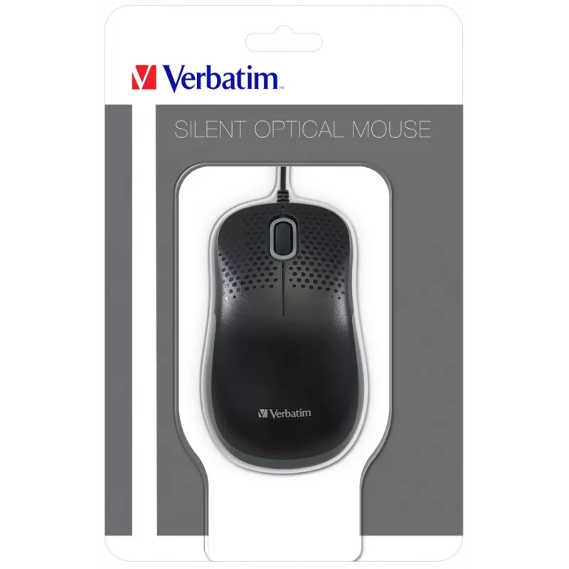 Verbatim 49024 pelė dešiniarankiams USB Type-A optinė 1000 DPI