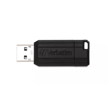 USB atmintinė Verbatim 8 GB USB Type-A PinStripe juoda