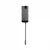 Verbatim 49142 nešiojamojo kompiuterio dokas / prievadų daugiklis USB 3.2 Gen 1 (3.1 Gen 1) Type-C, juoda, sidabrinė
