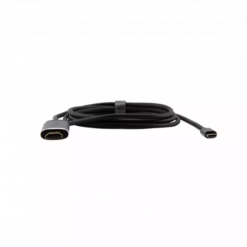 Verbatim 49144 vaizdo kabelio adapteris 1,5 m USB Type-C HDMI juodas, sidabrinis