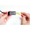 „Verbatim 49146“ nešiojamojo kompiuterio dokas / prievadų atkartotuvas USB 3.2 Gen 1 (3.1 Gen 1) Type-C, juoda, sidabrinė