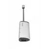Verbatim USB-C daugiafunkcis šakotuvas, keturių prievadų, USB 3.2 Gen 1, USB 3.2 Gen 1 (3.1 Gen 1) Type-C, USB 3.2 Gen 1 (3.1 Gen 1) Type-A, 5000 Mbit/s, pilka, aliuminis, plastikas, 0,15 m