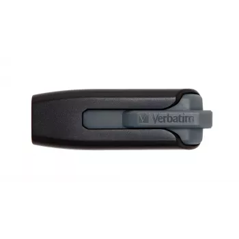 Verbatim V3 - USB 3.0 atmintukas 128 GB - Juoda, 128 GB, USB Type-A, 3.2 Gen 1 (3.1 Gen 1), 80 MB/s, stumdomas, Juoda
