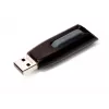 Verbatim V3 - USB 3.0 atmintukas 128 GB - Juoda, 128 GB, USB Type-A, 3.2 Gen 1 (3.1 Gen 1), 80 MB/s, stumdomas, Juoda