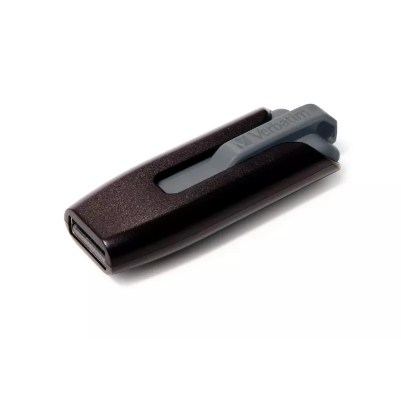 Verbatim V3 - USB 3.0 atmintukas 128 GB - Juoda, 128 GB, USB Type-A, 3.2 Gen 1 (3.1 Gen 1), 80 MB/s, stumdomas, Juoda