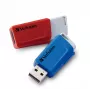 Verbatim Store 'n' Click - USB 2.0 Drive 3.2 GEN1 - 2x32 GB - raudona/mėlyna