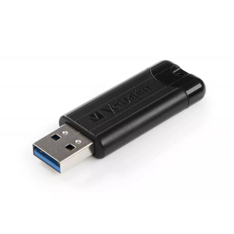 Verbatim PinStripe 3.0 - USB 3.0 atmintinė 32 GB – juoda, 32 GB, USB Type-A, 3.2 Gen 1 (3.1 Gen 1), slankusis, 7 g, juoda