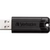 Verbatim PinStripe 3.0 - USB 3.0 atmintinė 32 GB – juoda, 32 GB, USB Type-A, 3.2 Gen 1 (3.1 Gen 1), slankusis, 7 g, juoda