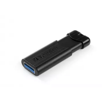 Verbatim PinStripe 3.0 - USB 3.0 atmintukas 128 GB – juodas