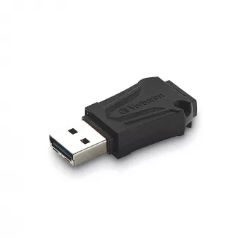 Verbatim ToughMAX - USB Drive 32 GB - Juoda, 32 GB, USB Type-A, 2.0, Dangtelis, 7 g, Juoda