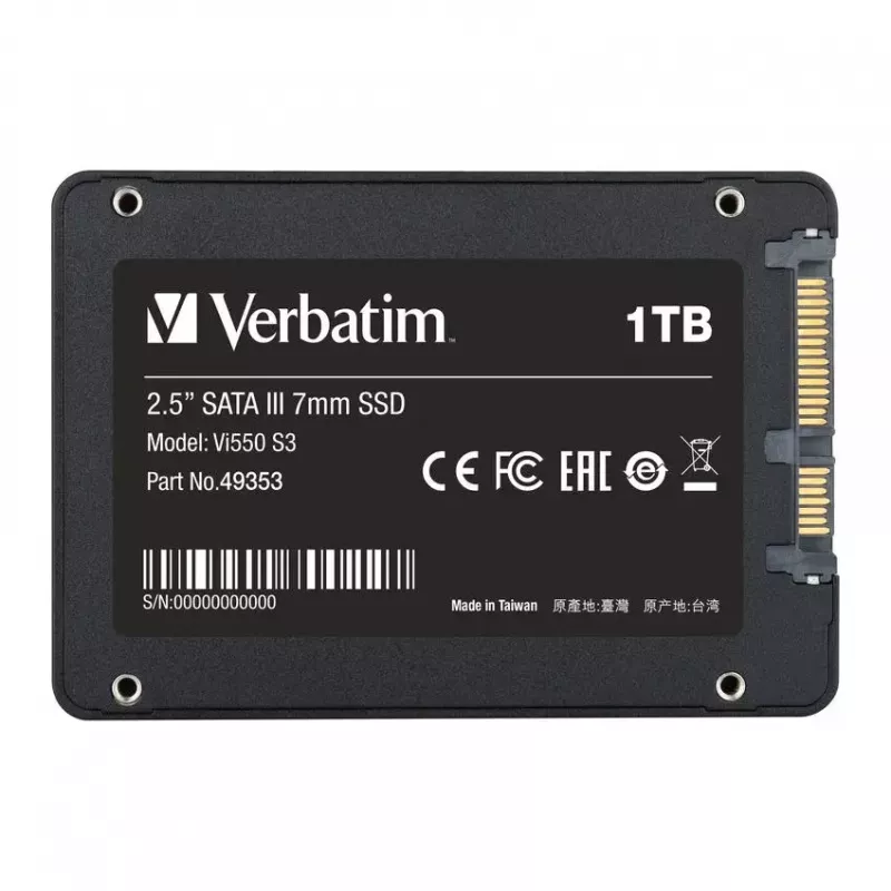 SSD diskas Verbatim 1TB 2,5 colio SATA Vi550 S3