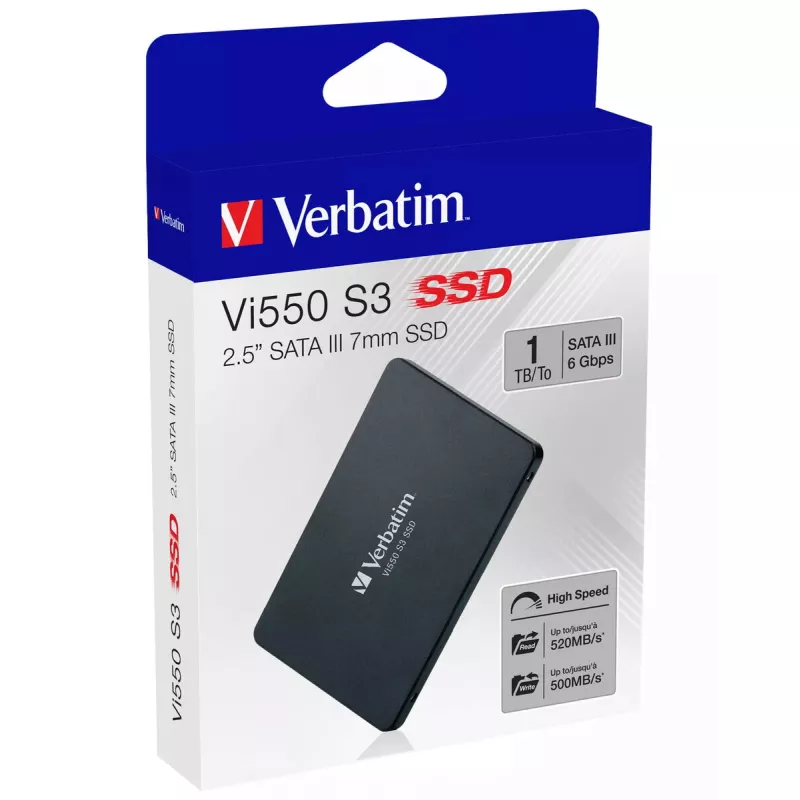 SSD diskas Verbatim 1TB 2,5 colio SATA Vi550 S3