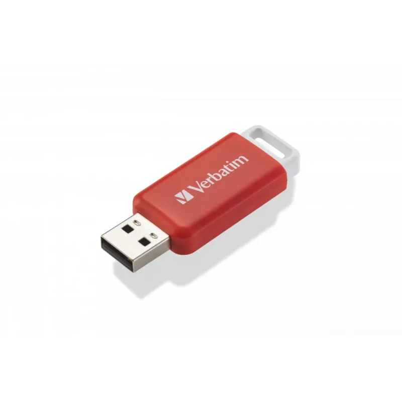 Verbatim DataBar USB atmintinė 16 GB USB Type-A 2.0 Raudona