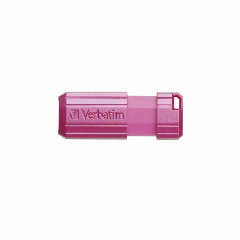 Verbatim PinStripe USB atmintinė 128 GB USB Type-A 2.0 Rožinė