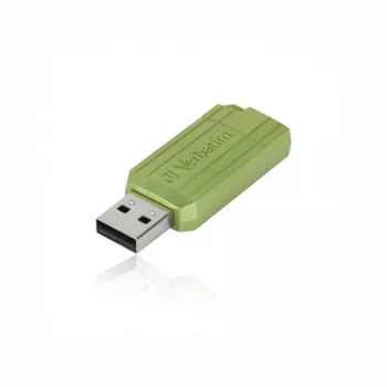 Verbatim PinStripe USB atmintinė 128 GB USB Type-A 2.0 Žalia